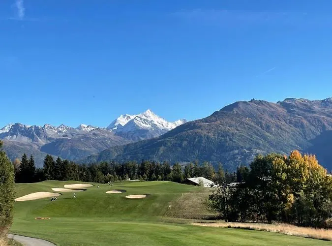 Magnifique A Quelques Pas Des Remontees Mecaniques Et Centre Montana Crans-Montana